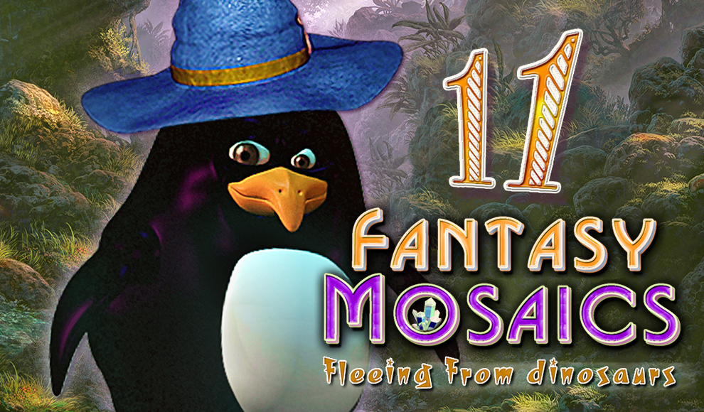 Fantasy Mosaics 11 – Fleeing from Dinosaurs Gameplay Walkthrough