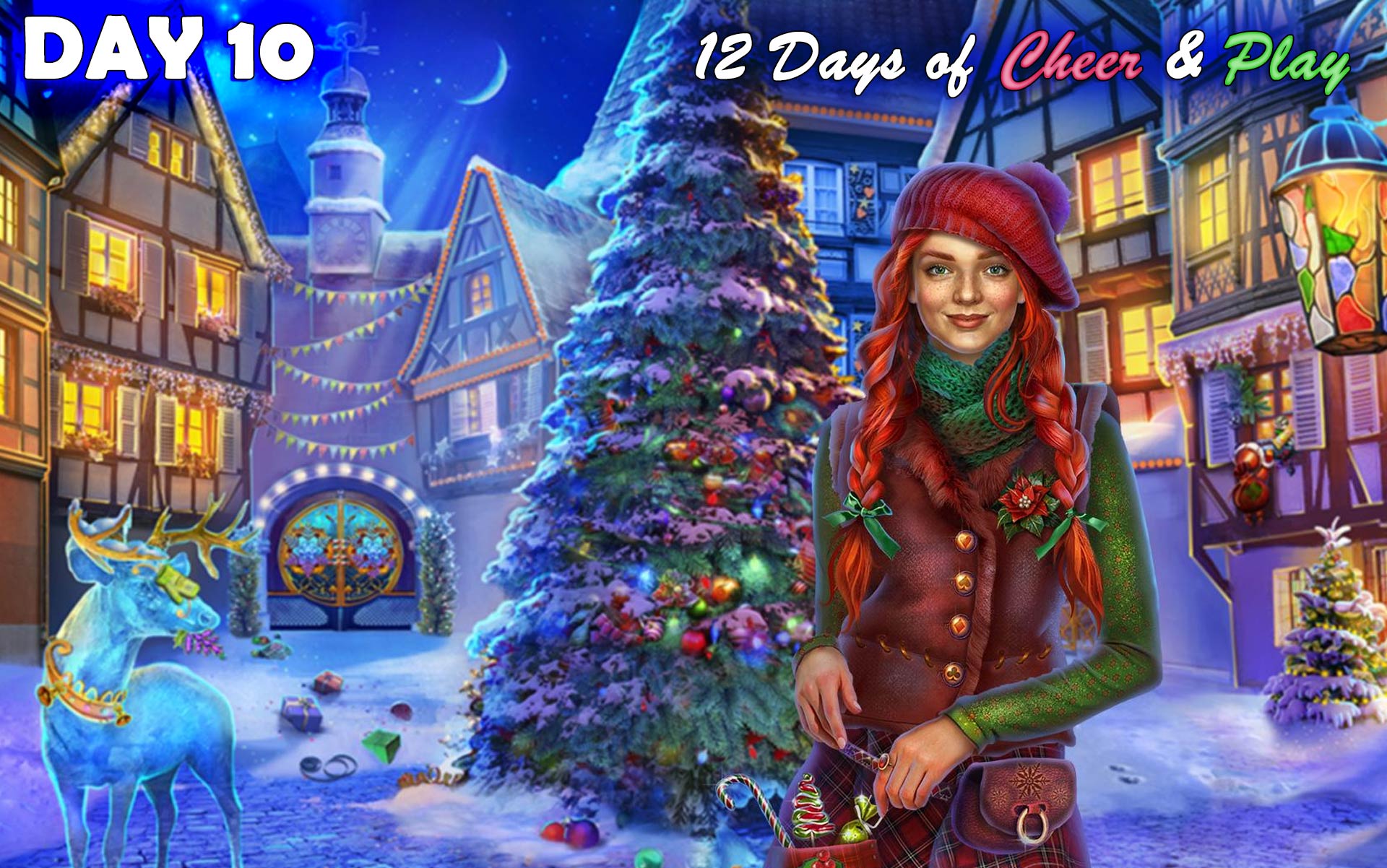 5 christmas. Игры для девочек Рождество. Рождественская 5. Hat Wizard Christmas игра. Игра Рождественская Нижний Новгород 12 лет.